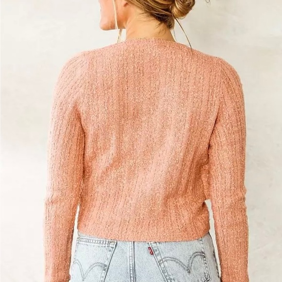 LE LIS Cropped Sweater Sz. S - Picture 2 of 6